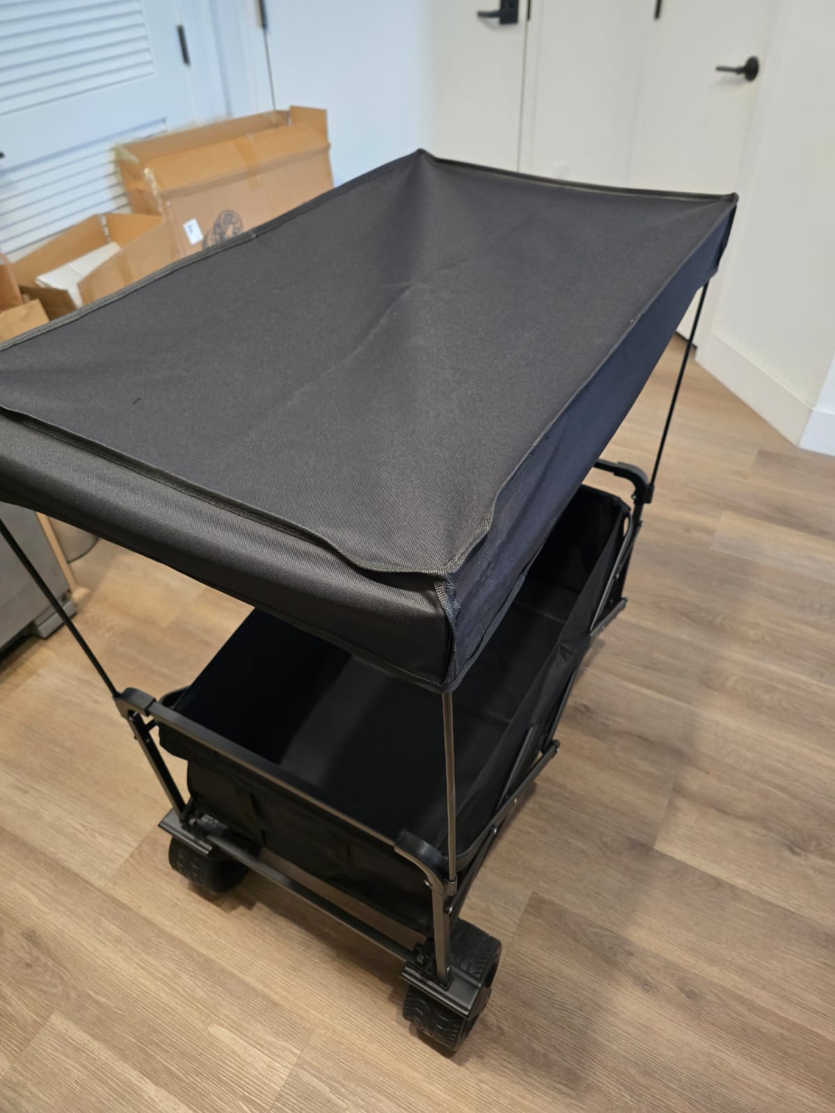 *New* Heavy Duty Wagon with Canopy | Large | Price Firm | 250lb Capacity | Color - Black