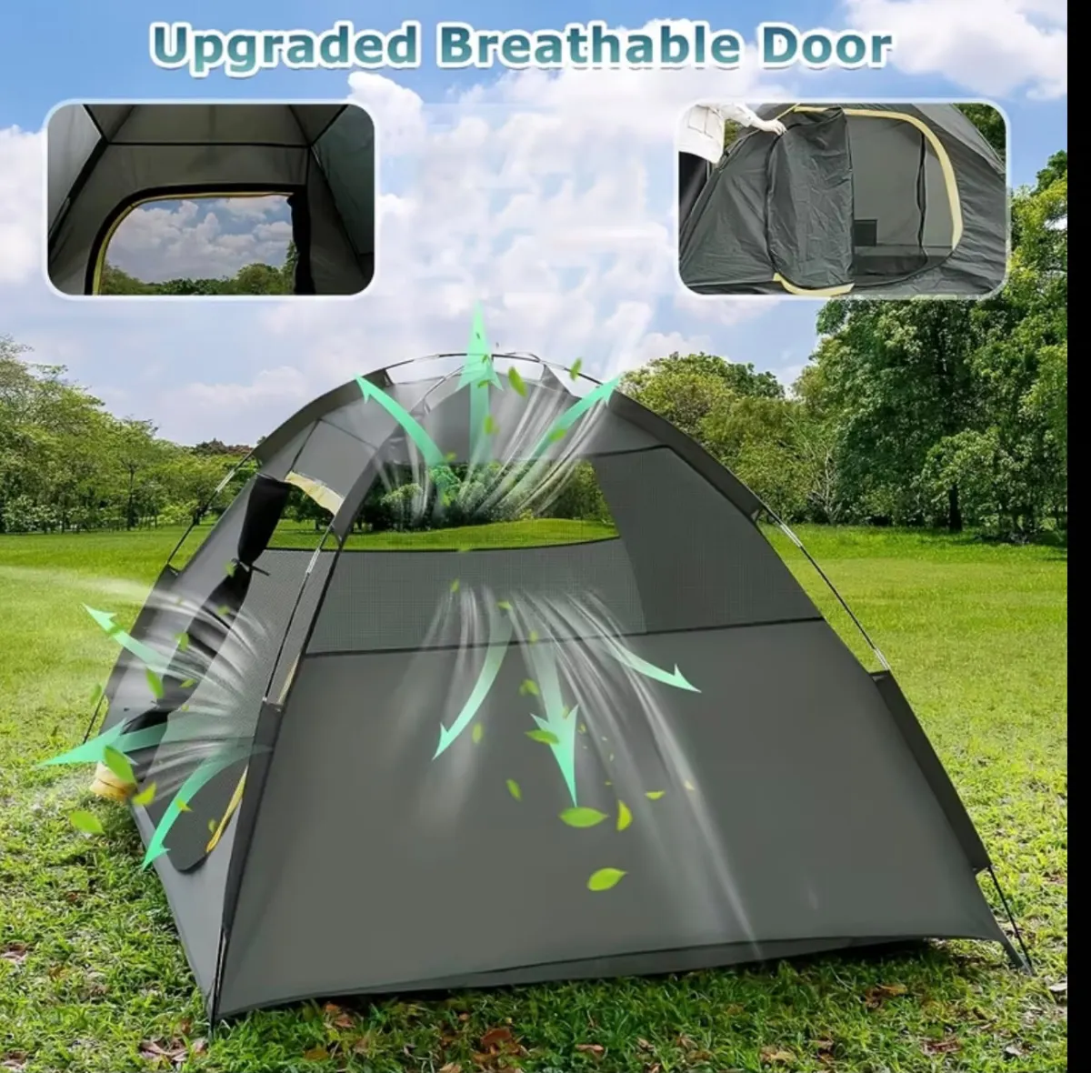 Brand New 2-3 Person Camping Tent | Green